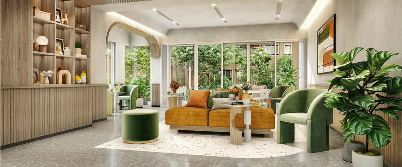 รูป ขายคอนโด Dcondo Panaa ชั้น 7 วิวสวนและสระว่ายน้ำ ใกล้ MRT บางขุนนนท์ ทำเลดี - รูปที่ 4/6