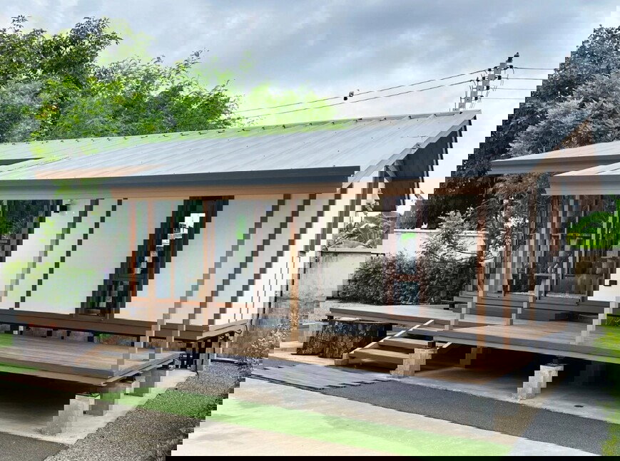 รูป ขายบ้านสำเร็จรูป บ้านโมดูลาร์ สตูดิโอ 1ห้องน้ำ และระเบียงในตัว รับสร้างทั่วประเทศ - รูปที่ 3/19