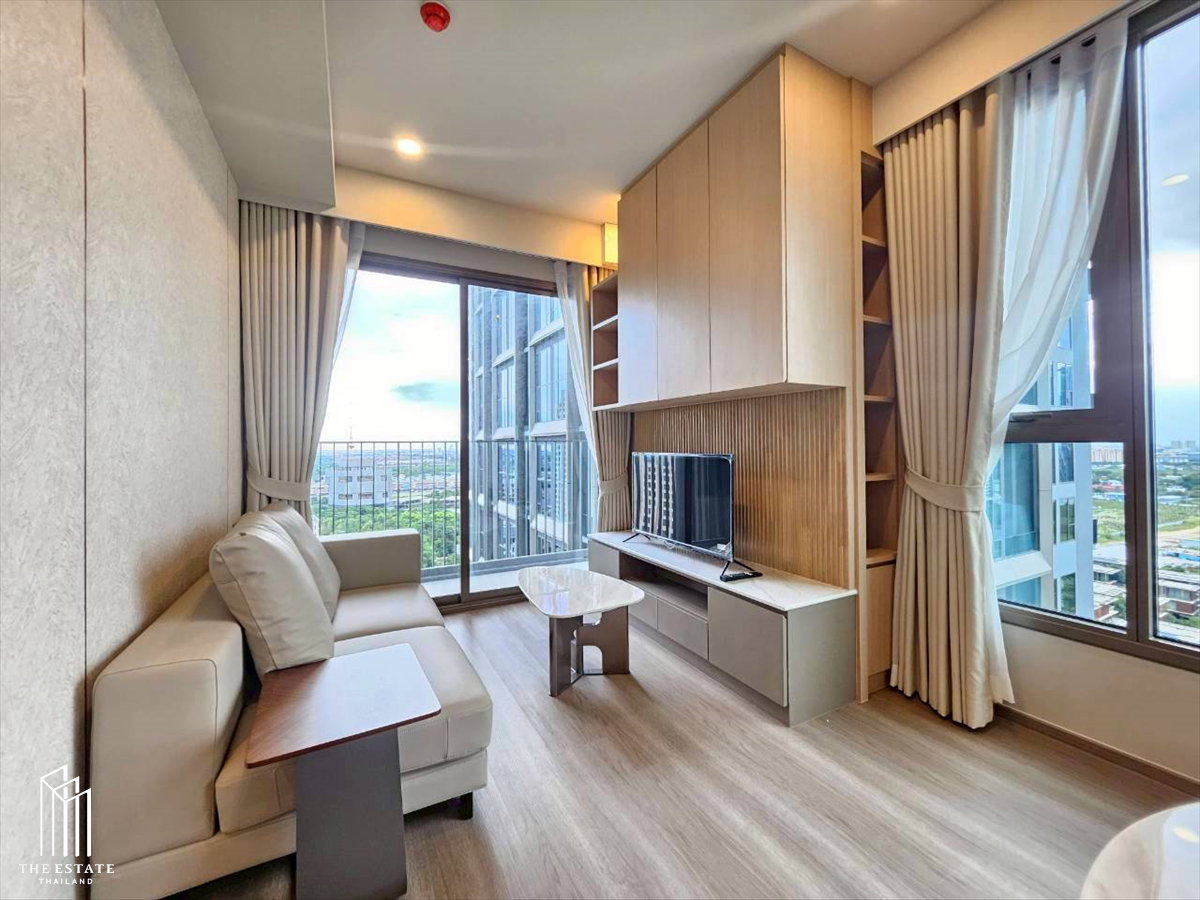 รูป For rent Whizdom The Forestias (Destinia) ห้องมุม ได้วิวสวนป่า 30 ไร่ของโครงการ @38,000 Baht - รูปที่ 15/15