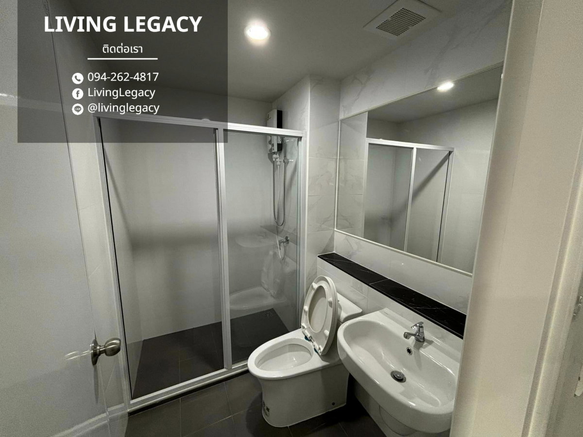 รูป SGBDFG ให้เช่าคอนโด RYE Huamark 30 ตร.ม. ชั้น 8 ตึก A line id : @livinglegacy - รูปที่ 12/12