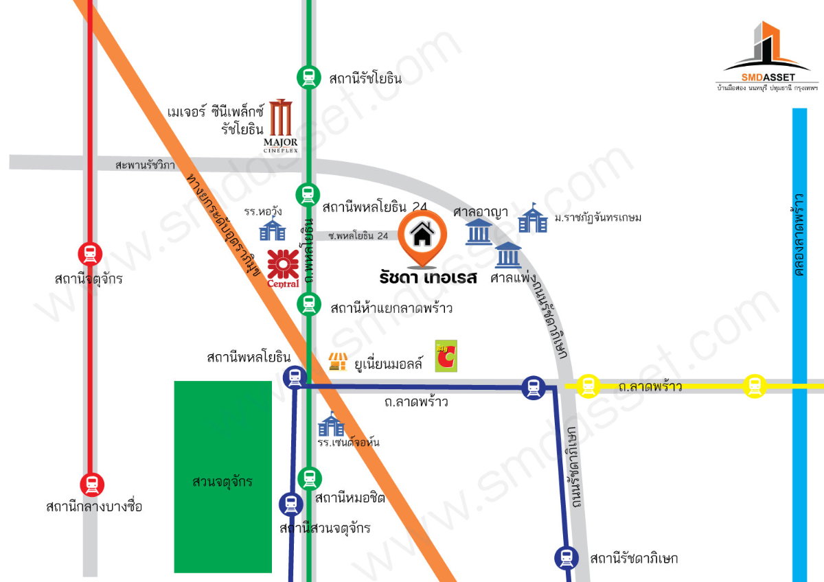 รูป ขายราคาพิเศษ คอนโด รัชดาเทอเรส ชั้น10 ขนาด 36.16 ตร.ม. ทำเลดีมากอยู่ใจกลางเมือง เดินทางสะดวก ใกล้BTSพหลโยธิน24  รีโนเวทใหม่ พร้อมเฟอร์ [พหลโยธิน 24] - รูปที่ 32/32
