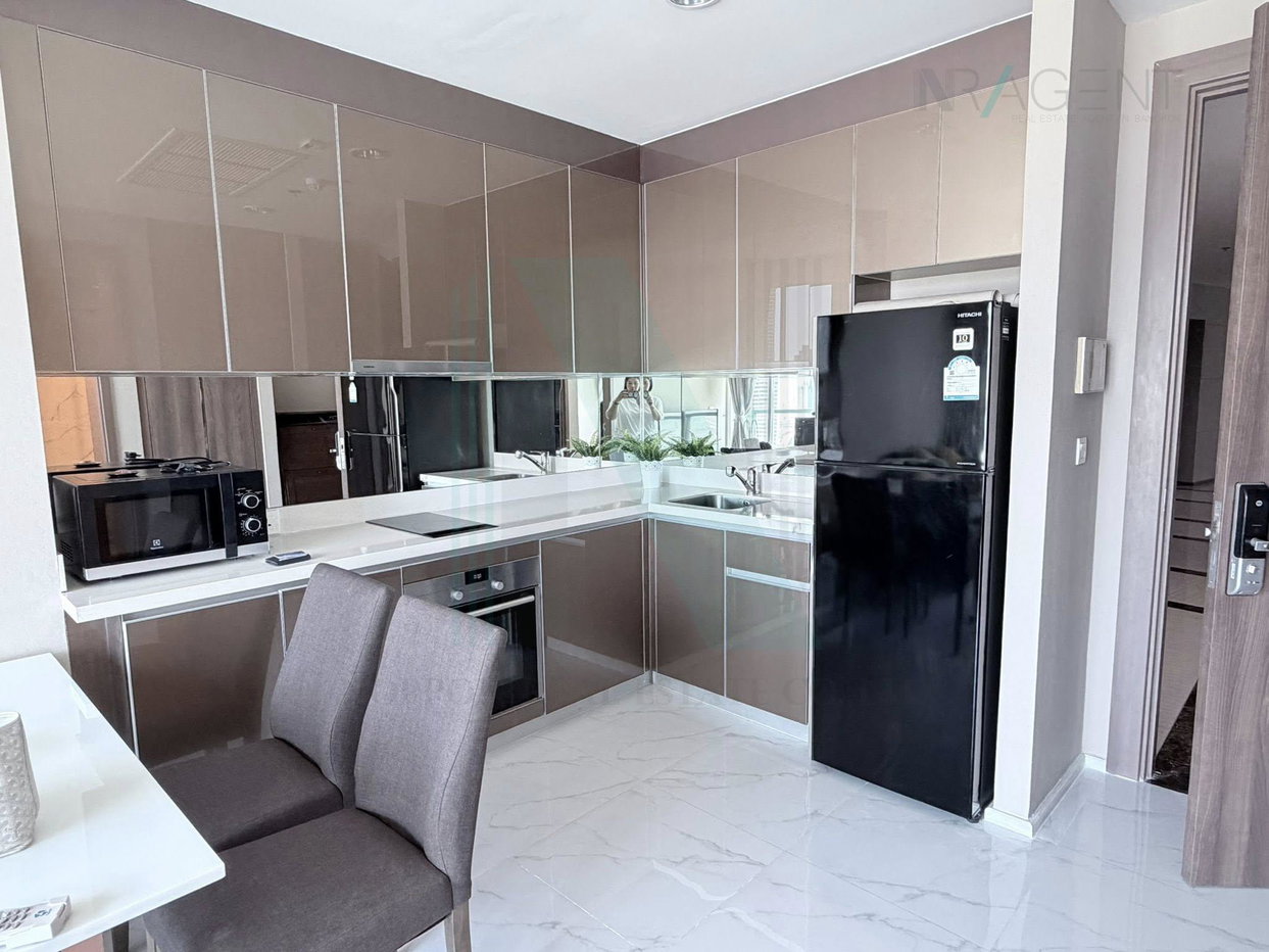 รูป 🎊 ให้เช่าคอนโด แม่น้ำ เรสซิเดนท์ อาคาร A1 ชั้น 16 1 ห้องนอน ขนาด 48.00 ตรม ใกล้ เอเชียทีค - รูปที่ 6/8