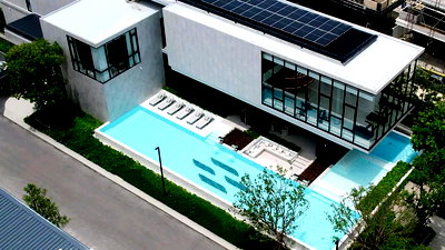 Houses for rent Bangkok : 🏡💎 Super Luxury Pool Villa Brand New with Private Pool Park Facing Open View Ultimate Privacy 💎🏡