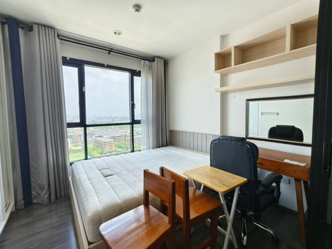 คอนโด ให้เช่า :  The Base Park East Sukhumvit 77 : เดอะ เบส พาร์ค อีส ((BTS Onnut อ่อนนุช )) MK-02  line @livingbkk