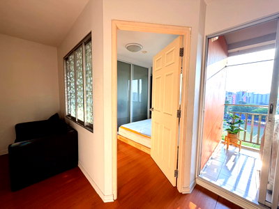 Condos for sale : Ready-to-move-in condo near Bodindecha School and MRT | Unobstructed view, 7th floor, only one unit available!
