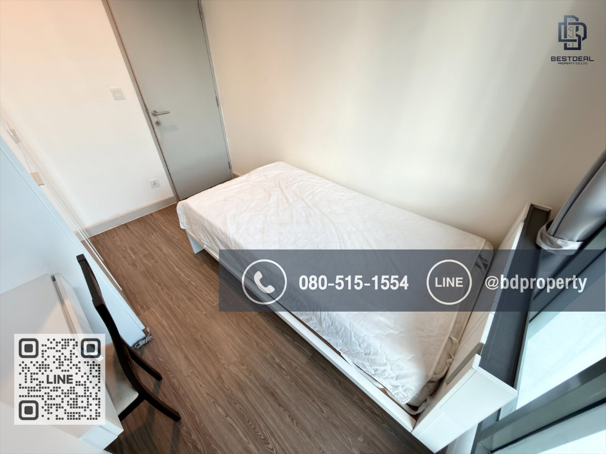 รูป Bestdeal ขายด่วน  2 ห้องนอน 55 ตร.ม.  ห้องสวย เครื่องใช้ไฟฟ้าครบ ขายเพียง 7.55 ล้านเท่านั้น  “IDEO MOBI RAMA 9” ใกล้MRT และ เซ็นทรัลพระราม 9 - รูปที่ 11/17