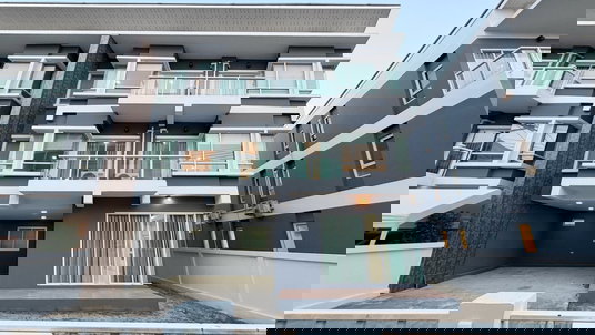 รูปภาพ WS6976 🔥 3-story twin house for rent, On Nut – Srinakarin area, ready to move in! Large space! 🔥 Near MRT Srinakarin 38, only 45,000 baht/month