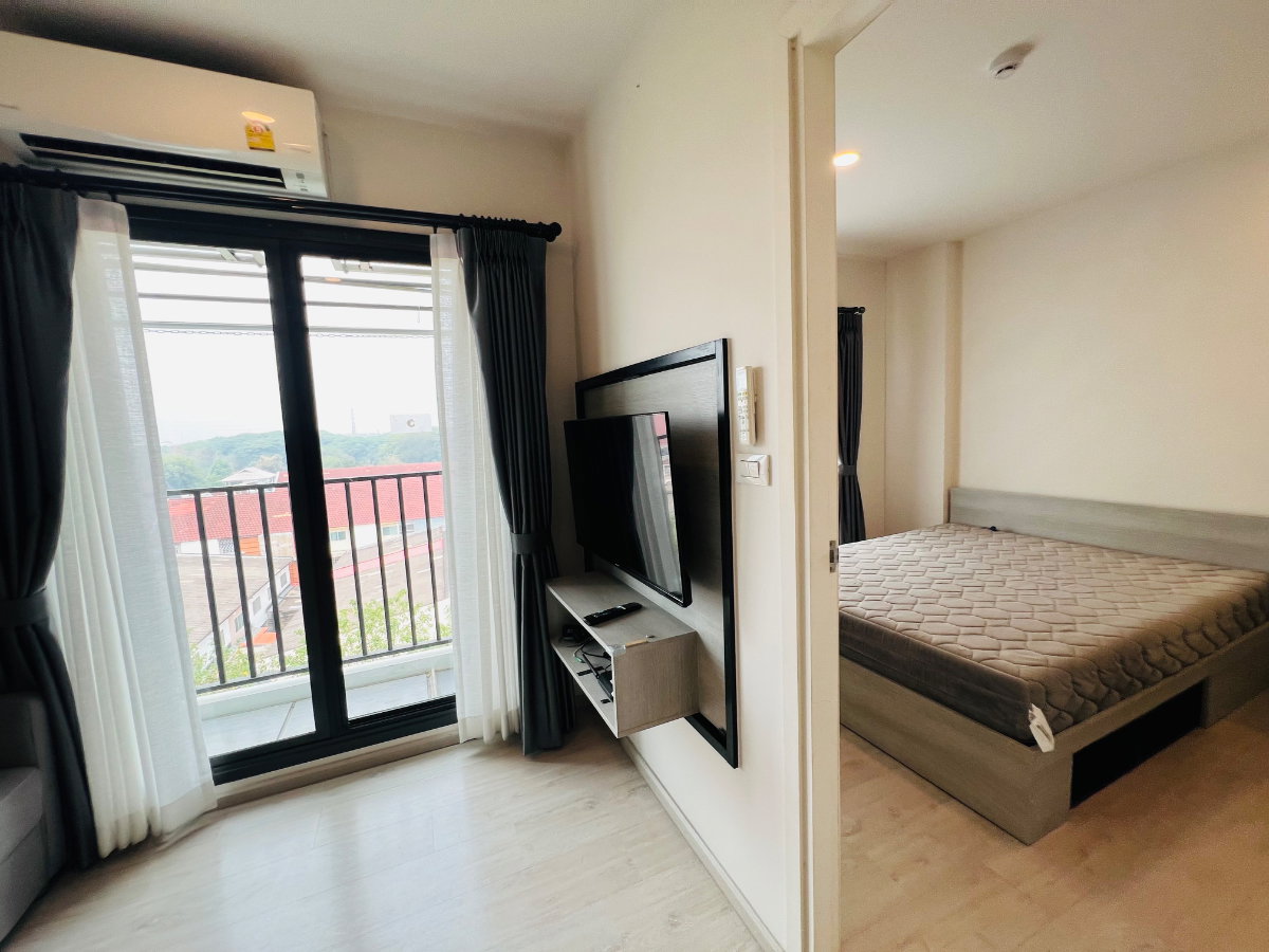 รูป ✅ให้เช่า escent park ville ห้องริม 1ห้องนอน 12,000บาท ☎️064-792-4426(เบญ) - รูปที่ 8/21