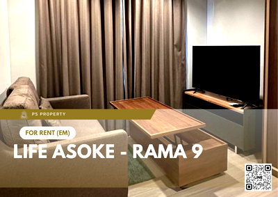 Condos for rent : For rent 📍 Life Asoke - Rama 9 📍 Fully furnished with appliances. Near MRT Rama 9.