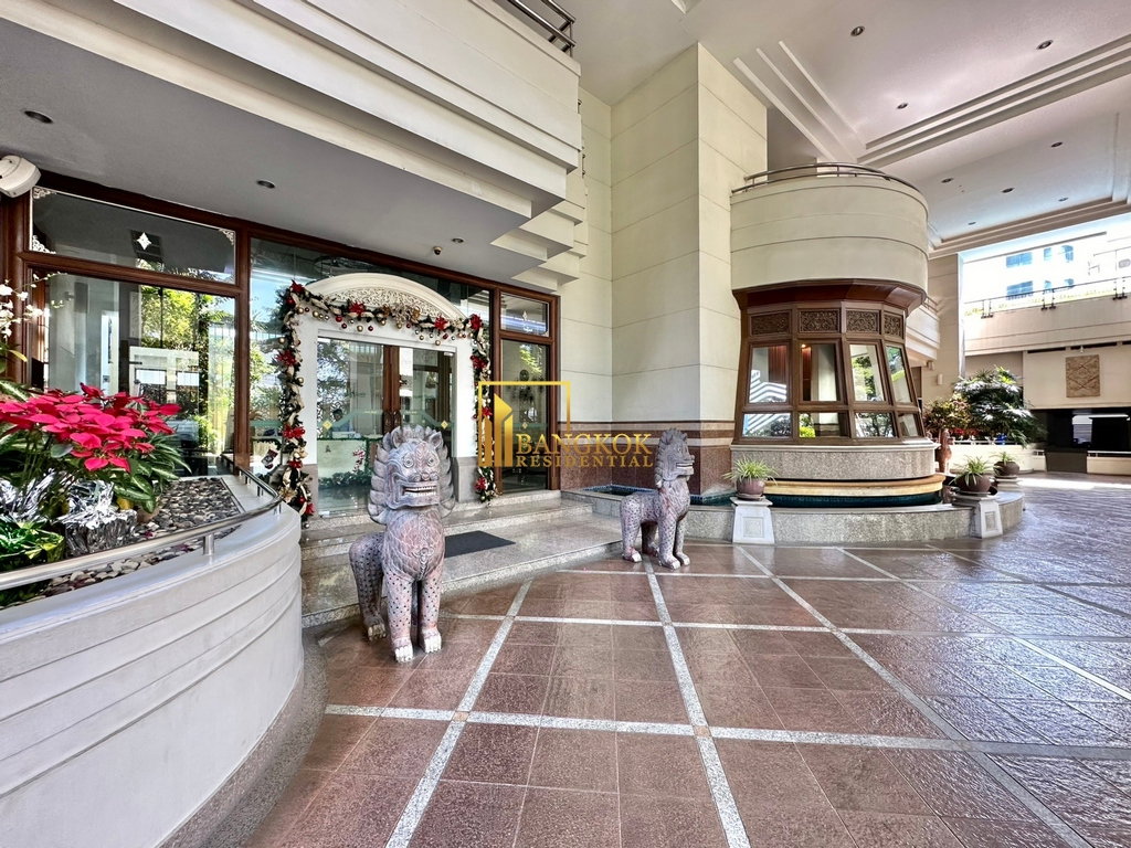 รูป Expansive 3 Bedroom Apartment For Rent in Asoke Area - BR21393AP - รูปที่ 40/41