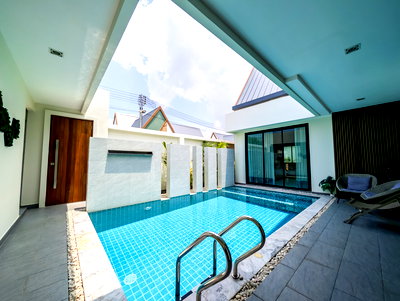 บ้านเดี่ยว ชลบุรี : Pool Villa for Sale East Pattaya Modern Luxury Nordic Design