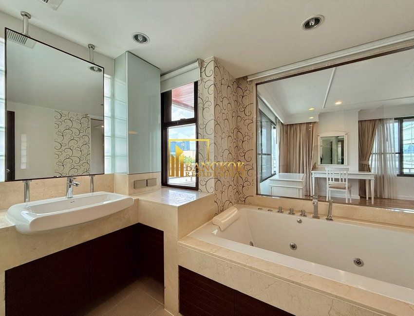รูป Expansive 3 Bedroom Apartment For Rent in Asoke Area - BR21393AP - รูปที่ 18/41
