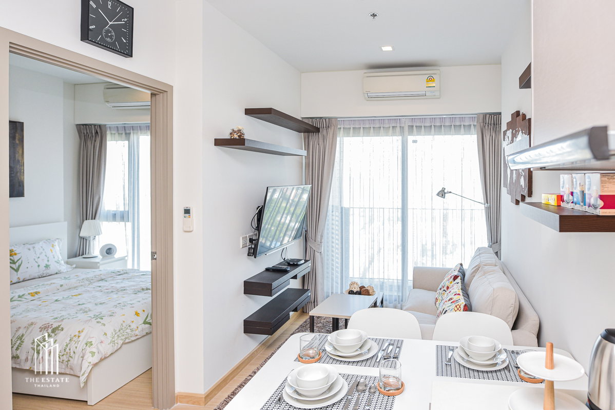 รูป For sale Whizdom Connect ชั้นสูง วิวเมืองกรุงเทพฯ  แต่งสวยพร้อมเฟอร์นิเจอร์และเครื่องใช้ไฟฟ้า@4.35 MB - รูปที่ 5/16