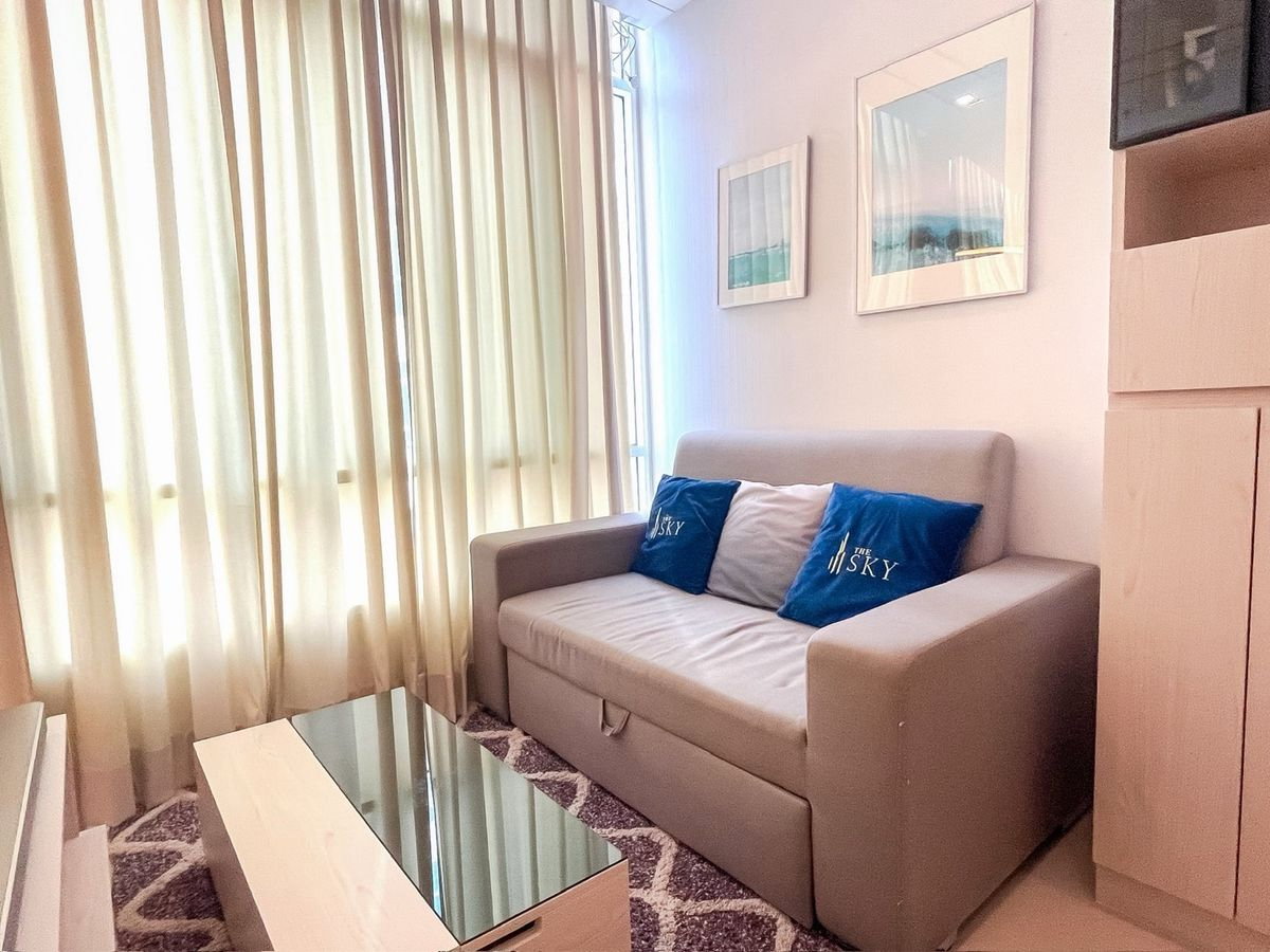 รูป 🔥 ปล่อยเช่าด่วน! The Sky Sukhumvit ห้อง Rare Unit! ชั้นสูง วิวสวย พร้อมเข้าอยู่ ใกล้ BTS อุดมสุข - รูปที่ 4/8