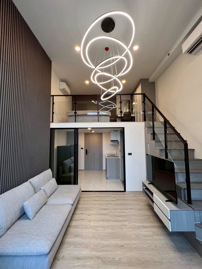 รูป ✨ ให้เช่า คอนโด ห้องสวย Duplex 2ชั้น ออริจิ้น ปลั๊กแอนด์เพลย์ สิรินธร 🔥 - รูปที่ 8/10