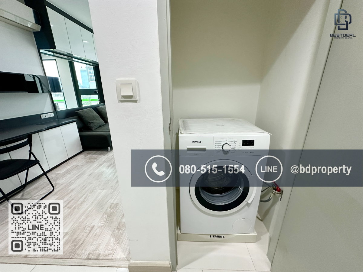 รูป Bestdeal ขายด่วน ราคาดีที่สุดในโครงการ. 2 Bed 45 sqm. ขายเพียง 6.39 ล้านเท่านั้น " DEO MOBI RAMA 9 "ใกล้MRT และ เซ็นทรัลพระราม 9  เพียง 80 ม. - รูปที่ 15/18