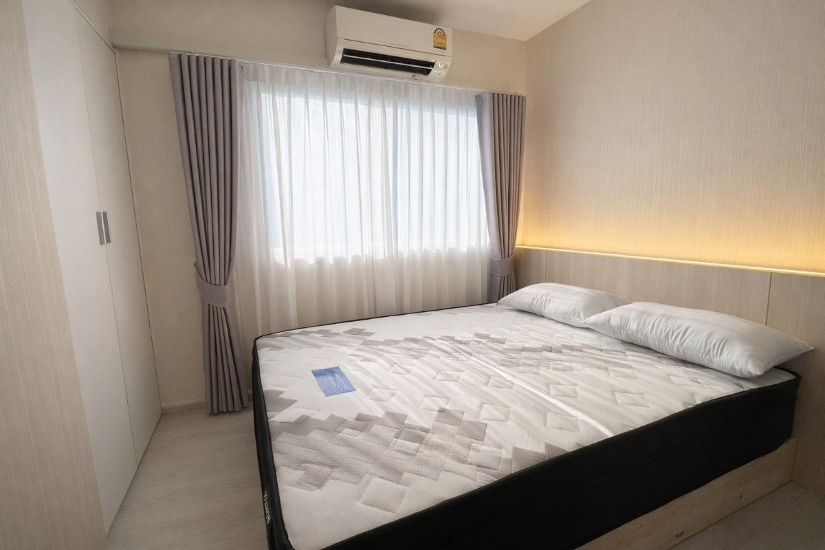 รูป ให้เช่า Plum Condo Park รังสิต เฟส1 22ตร.ม. พร้อมอยู่ เฟอร์+เครื่องใช้ไฟฟ้าครบ คอนโดใกล้ ม.กรุงเทพ รังสิต ติดถนนพหลโยธิน ราคาถูก - รูปที่ 4/9