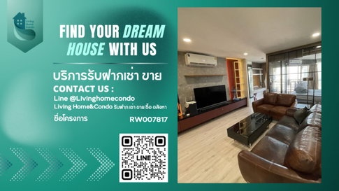 ✨FOR RENT The Waterford Diamond Sukhumvit เฟอร์นิเจอร์ครบ พร้อมเข้าอยู่ -RW007817