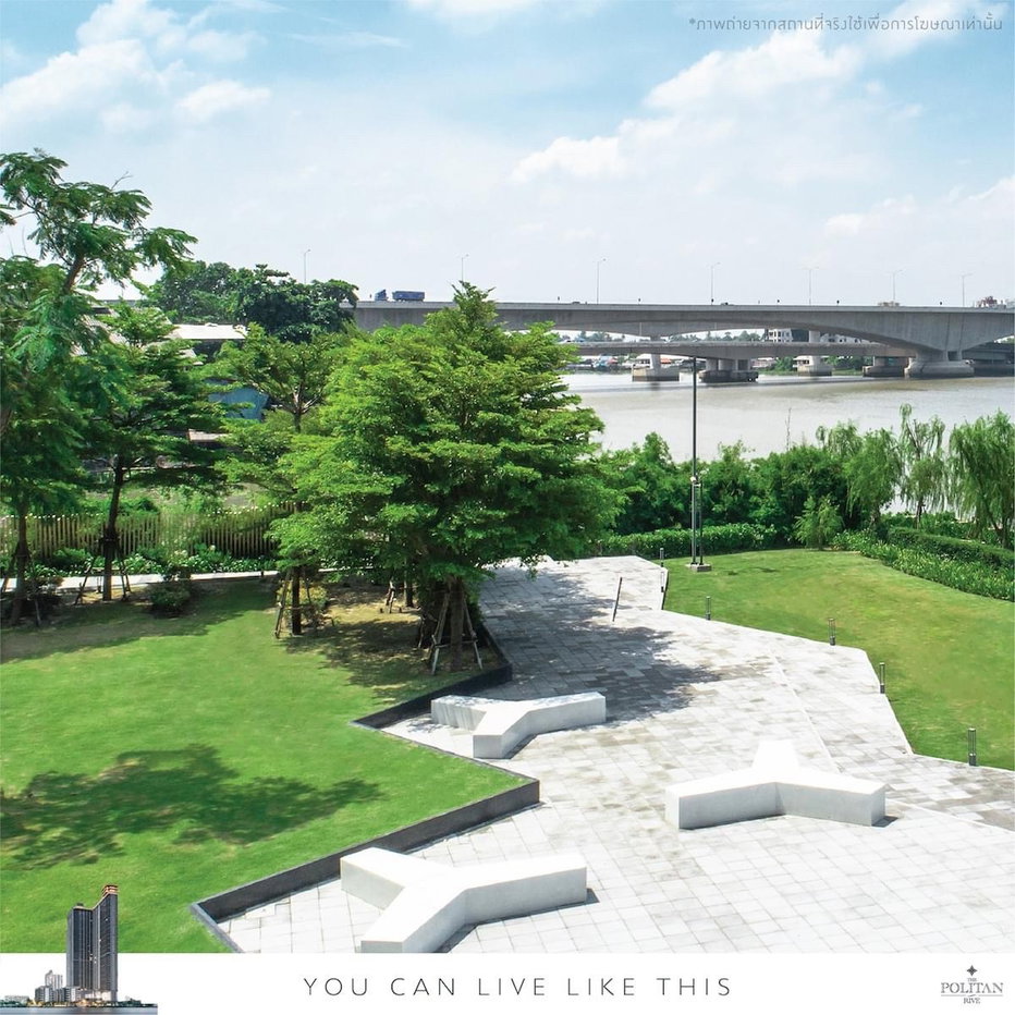 รูป ขายคอนโด The Politan Rive : เดอะ โพลิแทน รีฟ (วิวแม่น้ำ) (มีคนเช่าอยู่ประจำ)  ชั้น 18 ห้องขนาด  30.4 ตร.ม. ใกล้รถไฟฟ้าสายสีม่วง - รูปที่ 24/39
