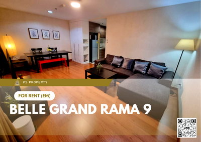 Condos for rent : For Rent ✨ Belle Grand Rama 9 ✨ Fully furnished with appliances, near MRT Rama 9.