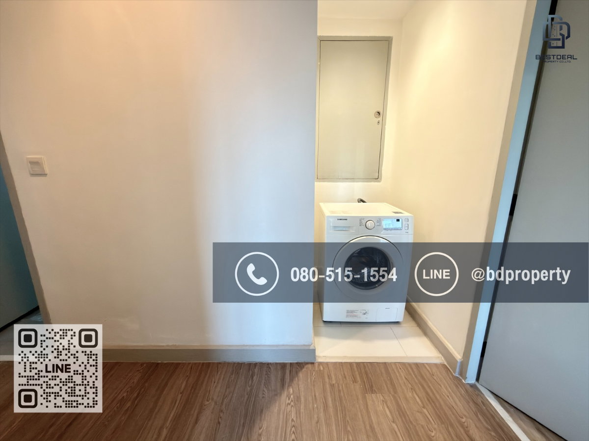 รูป Bestdeal ขายด่วน  2 ห้องนอน 55 ตร.ม.  ห้องสวย เครื่องใช้ไฟฟ้าครบ ขายเพียง 7.55 ล้านเท่านั้น  “IDEO MOBI RAMA 9” ใกล้MRT และ เซ็นทรัลพระราม 9 - รูปที่ 12/17
