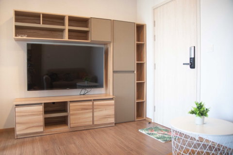 รูปภาพ 🔥 Cheapest in the project! Book now before it's gone! 🔥 For rent: Metris Rama 9 - Ramkhamhaeng. Beautiful room, fully 