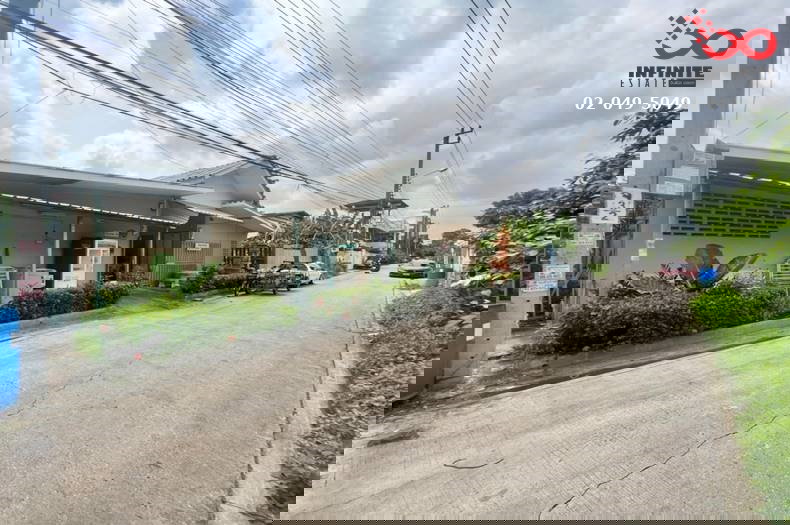 รูป ขายที่ดิน พร้อมสิ่งปลูกสร้าง 107 ตารางวา ถนนประดิษฐ์มนูธรรม ซอยลาดพร้าว 87 - รูปที่ 1/6