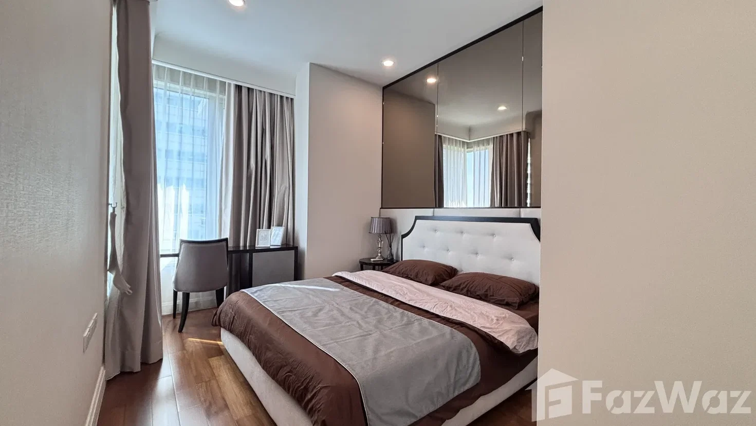 รูป คอนโดให้เช่า 2 ห้องนอน ในโครงการ คิว หลังสวน 6153243 - รูปที่ 6/12