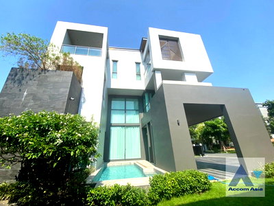 เช่าบ้านเดี่ยว ม.นานาชาติแสตมฟอร์ด : 🔼🔽 AccomA 📩 Private Swimming Pool 5 BR House @The Gentry Phatthanakan 2 (AA45968)