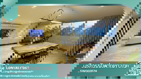  For sale: Condo at Ds Tower 2, Sukhumvit 39. High floor with an unblocked view and a spacious balcony. Fully furnished and ready to move in.-SW003574