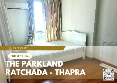 Condos for rent : For rent 📍 The Parkland Ratchada - Thapra 📍 Fully furnished with appliances. Near BTS Talat Phlu.