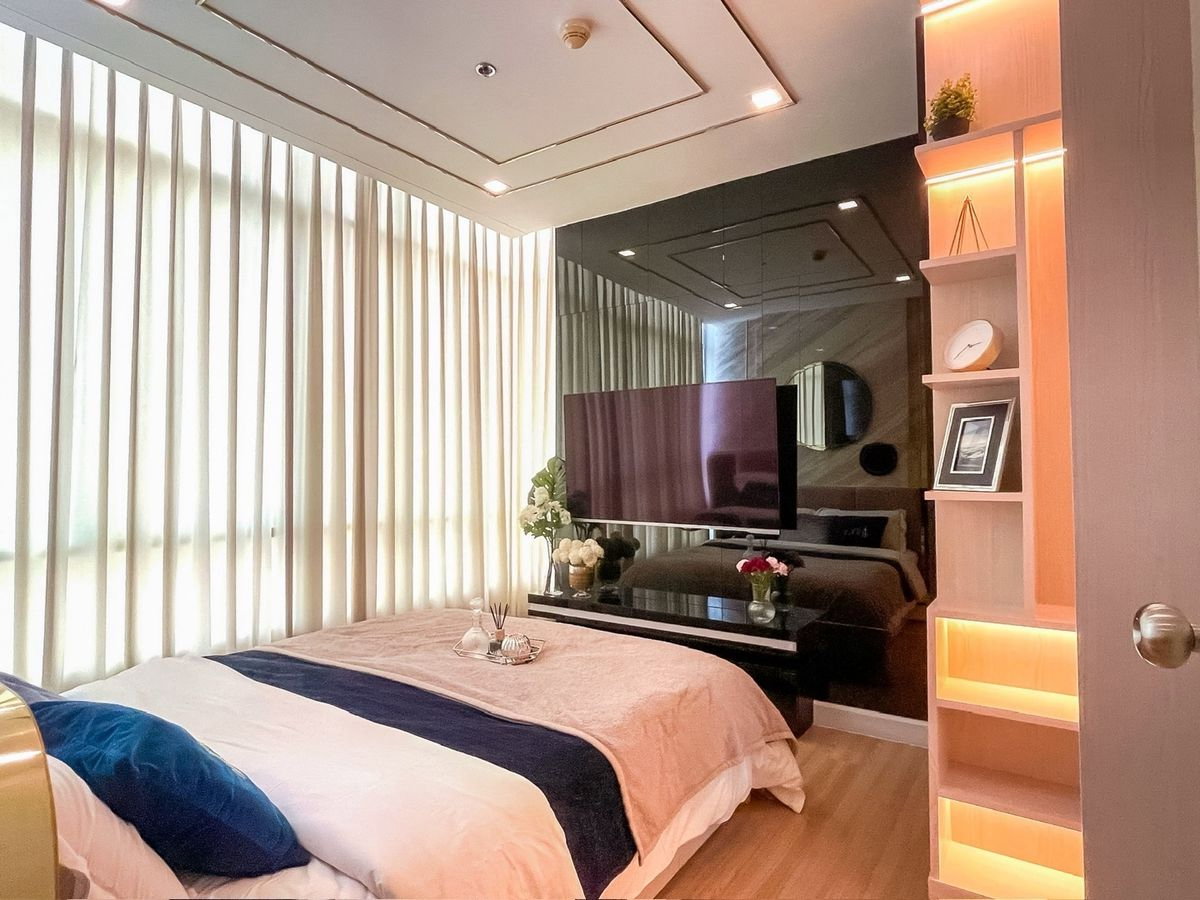 รูป 🔥 ปล่อยเช่าด่วน! The Sky Sukhumvit ห้อง Rare Unit! ชั้นสูง วิวสวย พร้อมเข้าอยู่ ใกล้ BTS อุดมสุข - รูปที่ 3/8