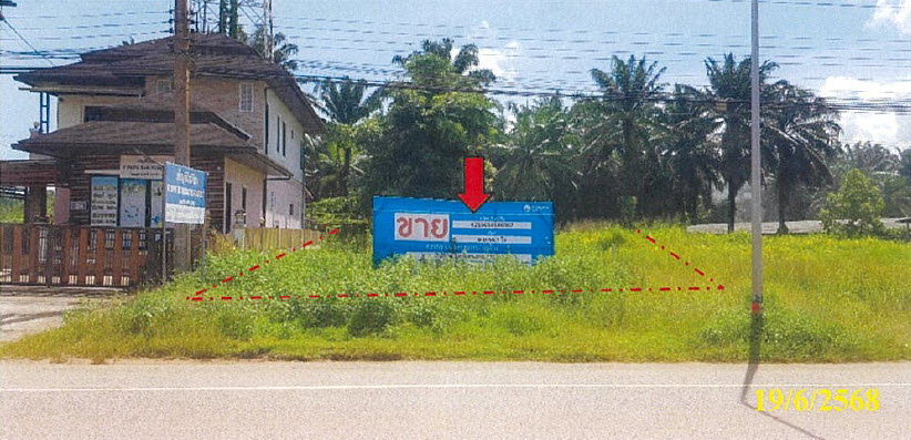 รูป ที่ดินเปล่า 58.7 ตร.วา อำเภอเขาพนม กระบี่ 924,000 - รูปที่ 1/4