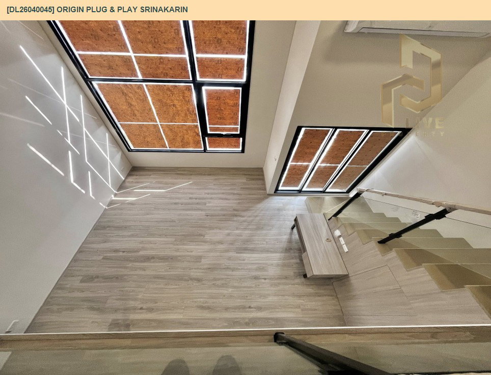 รูป DL26040045 ขายคอนโด ออริจิ้น ปลั๊ก แอนด์ เพลย์ ศรีนครินทร์ (Origin Plug & Play Srinakarin) ใกล้ - พร้อมเข้าอยู่ โทรด่วน 0614453194 LineID @162cjixi - รูปที่ 8/10