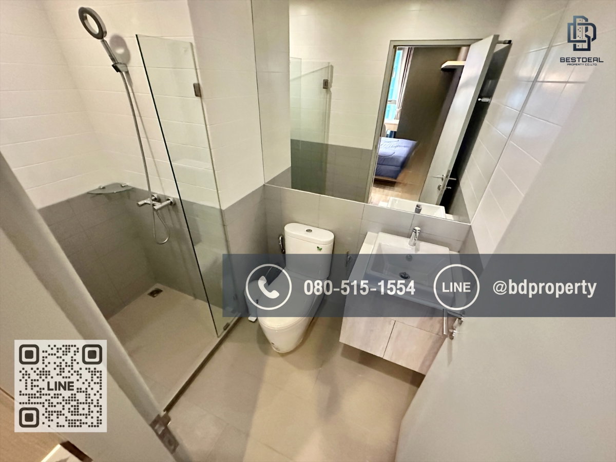 รูป Bestdeal ขายด่วน ห้องสวย บิวท์อินจัดเต็มเฟอร์ครบ 1Bedroom ขายเพียง 4.8 ล้านเท่านั้น  ใกล้MRT และ เซ็นทรัลพระราม 9 เพียง 80 ม. - รูปที่ 8/10