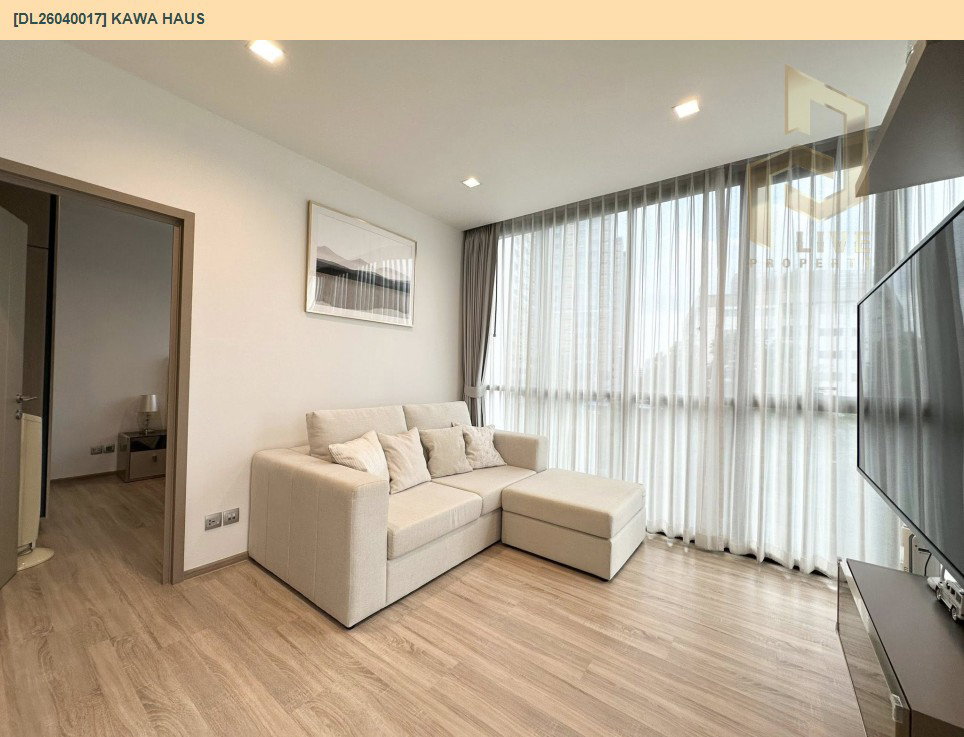 รูป DL26040017 ขายคอนโด คาวะ เฮาส์ (KAWA HAUS) ใกล้ BTS อ่อนนุช พร้อมเข้าอยู่ โทรด่วน 0656259498 LineID @257sxzzu - รูปที่ 2/8