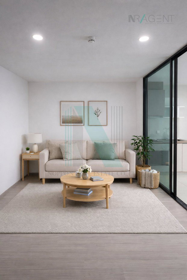 รูป 📌 ขายคอนโด แอสปาย อโศก-รัชดา อาคาร 1 ชั้น 4 1 ห้องนอน ขนาด 35 ตรม ใกล้ ตลาดดินแดง - รูปที่ 3/8