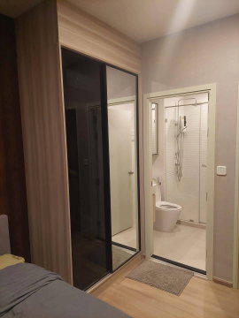 🔥 Beautiful room, high floor, great view! Book now before it's gone! ‼️ For rent: Chewathai Kaset Nawamin. Great location,