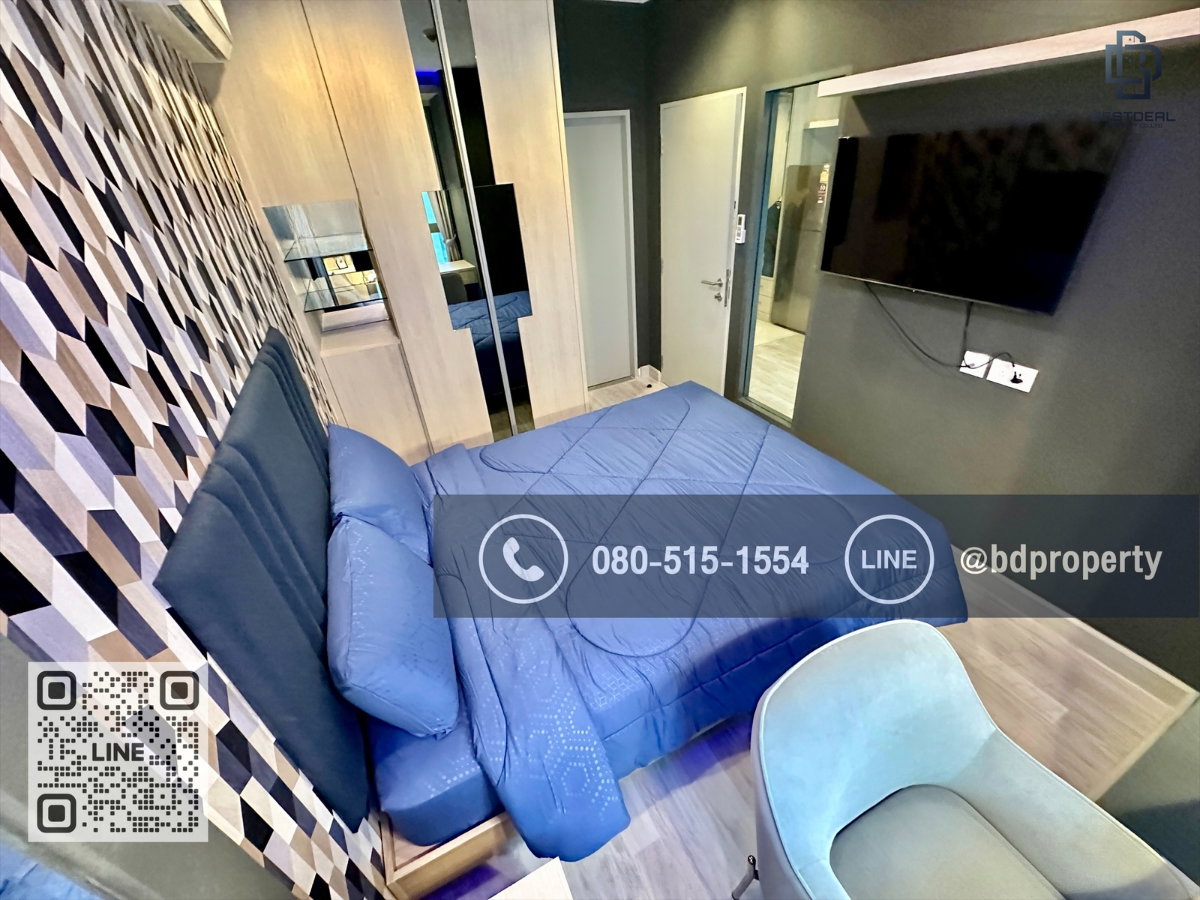 รูป Bestdeal ขายด่วน ห้องสวย บิวท์อินจัดเต็มเฟอร์ครบ 1Bedroom ขายเพียง 4.8 ล้านเท่านั้น  ใกล้MRT และ เซ็นทรัลพระราม 9 เพียง 80 ม. - รูปที่ 4/10