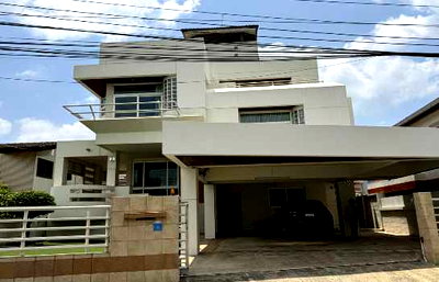 บ้านเดี่ยว สนง.ประกันสังคม สำนักงานใหญ่ : ขาย บ้านเดี่ยว ซอยประชาชื่น30 74 ตรว 200 ตรม 5 นอน 4 น้ำ 5 ชั้น จอดรถได้ 4 คัน