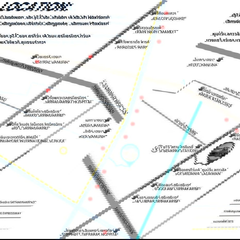 รูป 🏠 ให้เช่าบ้าน : Ladawan Srinakarin (ลดาวัลย์ ศรีนครินทร์)   รหัสทรัพย์ | 📌LNP-H938 - รูปที่ 15/15