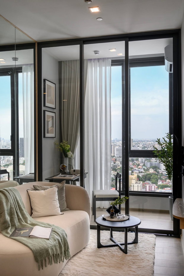 รูป ✨ห้องสวยมาก✅🔥ให้เช่า คอนโด The crest park residences 1 ห้องนอน 1 ห้องน้ำ ✨Free WiFi ✨ - รูปที่ 11/12