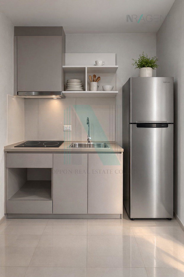 รูป 📌 ขายคอนโด แอสปาย อโศก-รัชดา อาคาร 1 ชั้น 4 1 ห้องนอน ขนาด 35 ตรม ใกล้ ตลาดดินแดง - รูปที่ 4/8