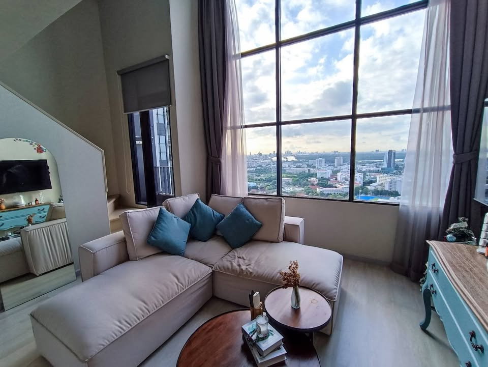 รูป Knightsbridge Prime Sathorn - 1bed Duplex with River view 28,000/month Available Nwo. - รูปที่ 3/8