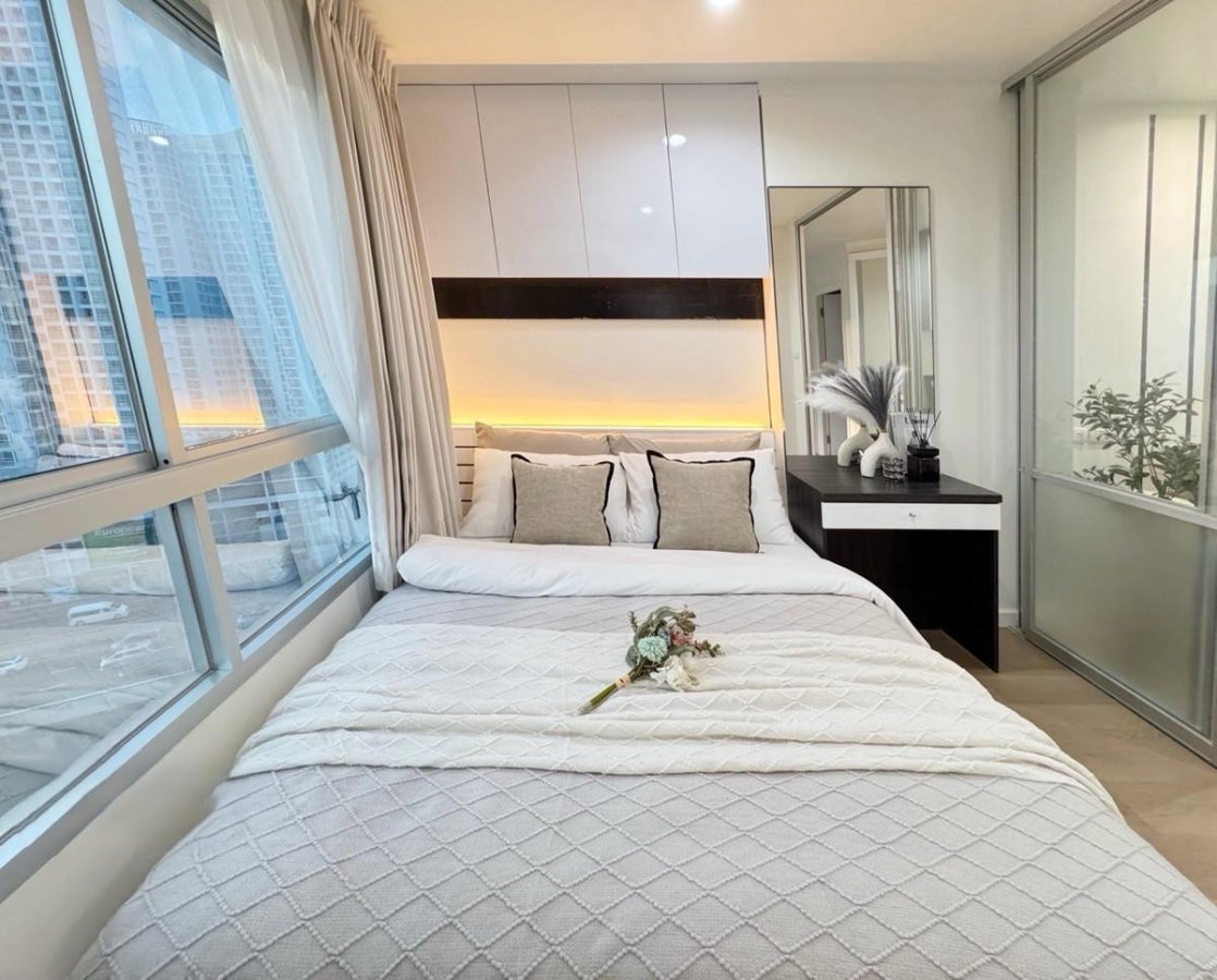 รูป R105 💼 คอนโดย่านออฟฟิศ พระราม 9 | ผ่อนถูก พร้อมอยู่ 🏙️ ใกล้ MRT พระราม 9 เพียง  2.35 ล้านบาท - รูปที่ 3/7