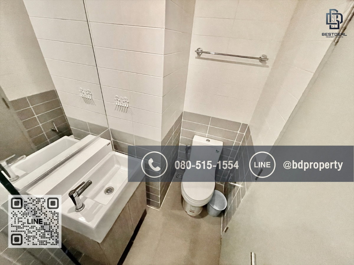 รูป Bestdeal ขายด่วน  Studio 22 sqm.ห้องสวย เฟอร์ครบ ขายเพียง 3.29 ล้าน**พร้อมจองต่อรองได้  ดูลงทุนไม่ควรพลาด ใกล้MRT และ เซ็นทรัลพระราม 9 เพียง 80 ม. - รูปที่ 8/11