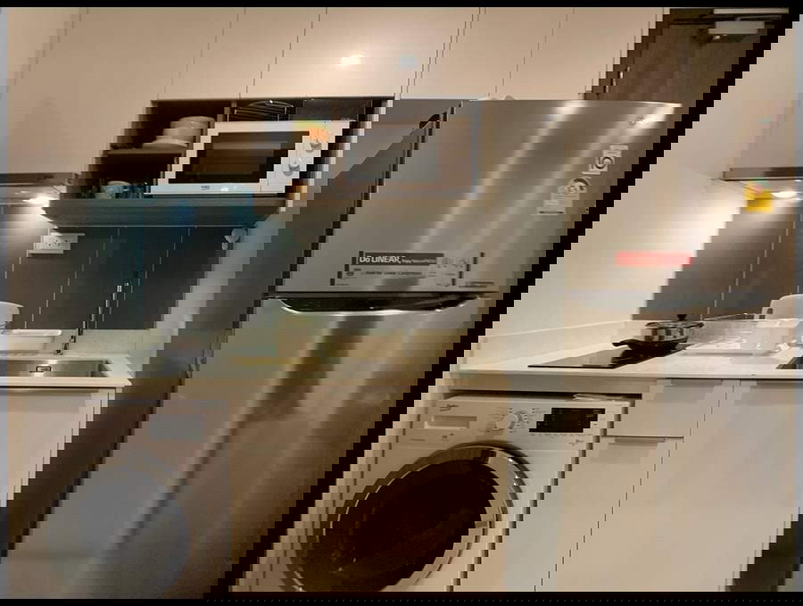 รูป R0177 เช่า ให้เช่า ปล่อยเช่า คอนโด อโศก ไอดีโอ โมบิ อโศก IDEO Mobi Asoke ราคาถูก สนใจ Line: @951qfbfi - รูปที่ 2/10