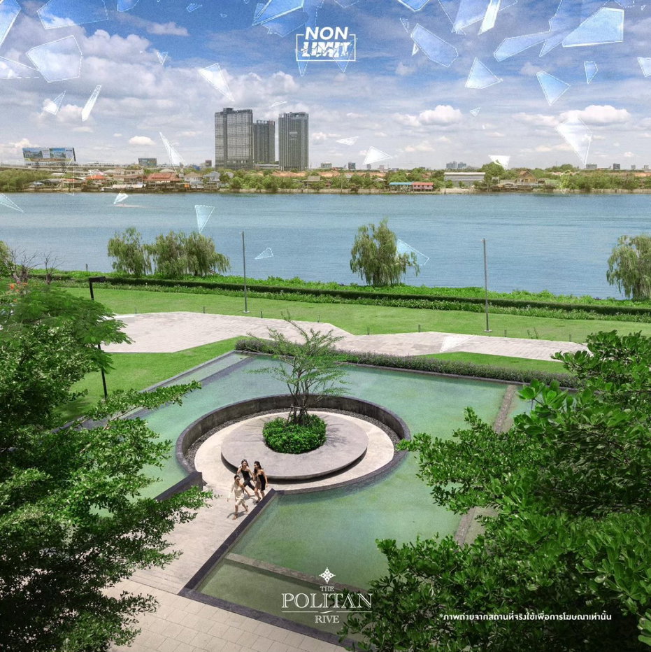 รูป ขายคอนโด The Politan Rive : เดอะ โพลิแทน รีฟ (วิวแม่น้ำ) (มีคนเช่าอยู่ประจำ)  ชั้น 18 ห้องขนาด  30.4 ตร.ม. ใกล้รถไฟฟ้าสายสีม่วง - รูปที่ 16/39