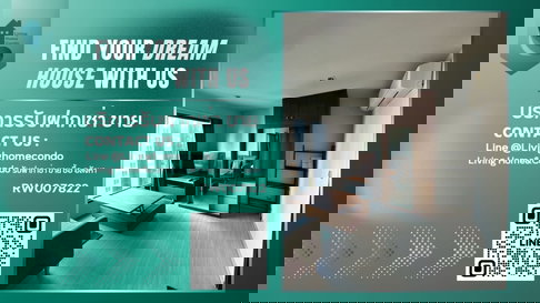 ให้เช่า Life Asoke rama9 ห้องแต่งสวย ชั้นสูง ตกแต่งครบ พร้อมเข้าอยู่ ใกล้รถไฟฟ้า MRTพระราม9 AirportLinkมักกะสัน -RW007822