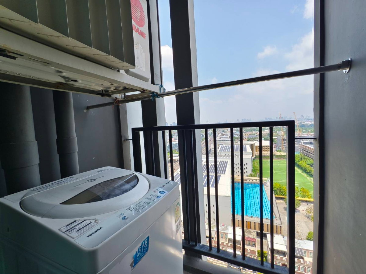 รูป คอนโด ให้เช่า : The Base Park East Sukhumvit 77 : เดอะ เบส พาร์ค อีส ((BTS Onnut อ่อนนุช )) MK-02 line @livingbkk - รูปที่ 7/7